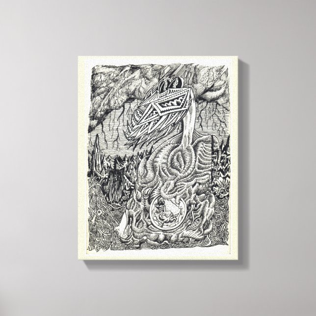 Mother and Child  Canvas Print (Front)