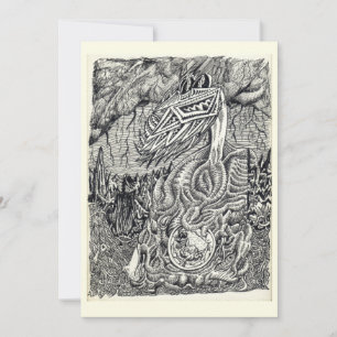 Mother and Child Flat Card