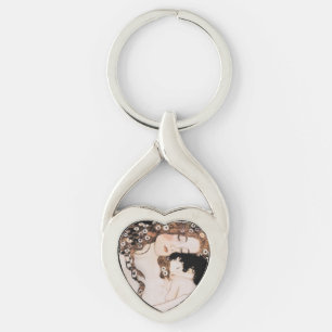 Mother and Child Gustav Klimt Keychain