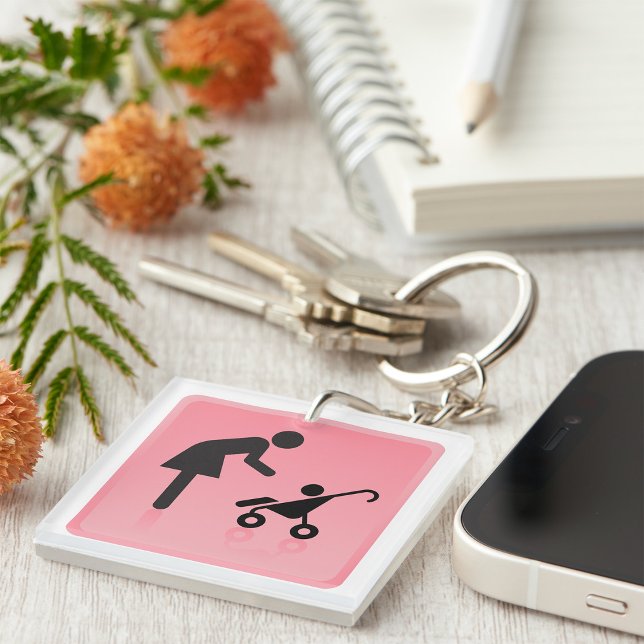 Mother And Child Icon Keychain (Creator Uploaded)