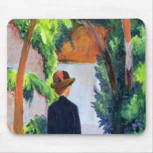 Mother and Child in the Park, 1914 Mouse Pad