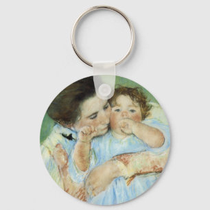 Mother and Child Keychain