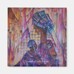 Mother and Child Magnet