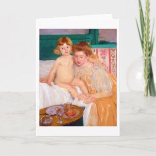 Mother and Child, Mary Cassatt Card