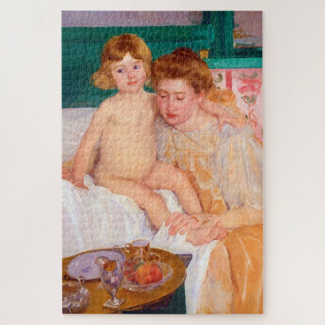 Mother and Child, Mary Cassatt Jigsaw Puzzle (Vertical)