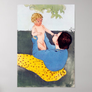Mother and Child, Mary Cassatt Poster