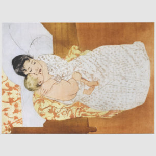 Mother and Child, Mary Cassatt Tissue Paper
