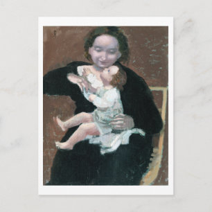 Mother and Child, Maurice Denis Postcard