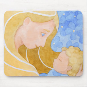Mother and Child Mother's Day   Mouse Pad