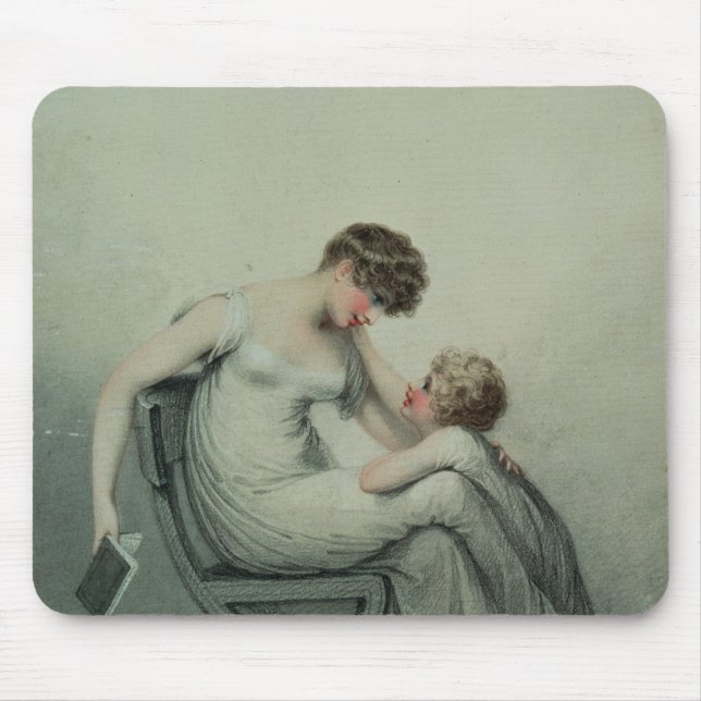 Mother and Child Mouse Pad (Front)