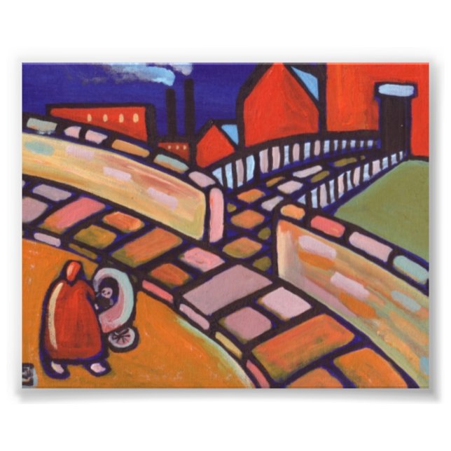 (Mother and child photo print) (Front)