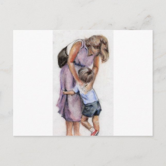 Mother and Child Postcard (Front)