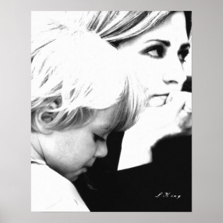 mother and child poster