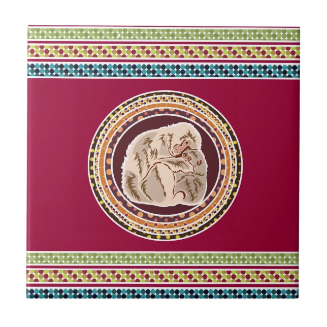 mother and child tile (Front)