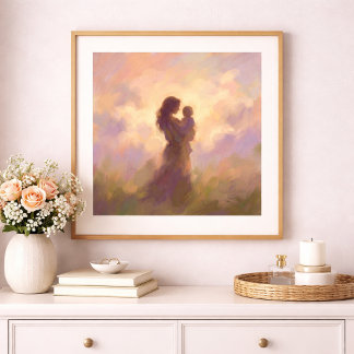Mother and Child Wall Art