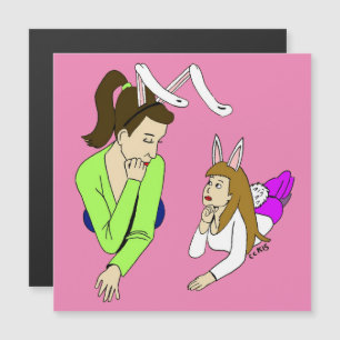 mother and daughter bunnygirls