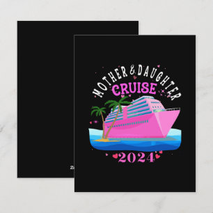 Mother And Daughter Cruise 2024 Holiday Card