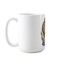 Mother and daughter, long hair, aquarell back art