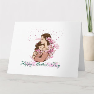 Mother and Daughter Love – Mother's Day Card
