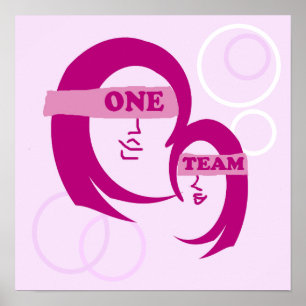 Mother and daughter poster