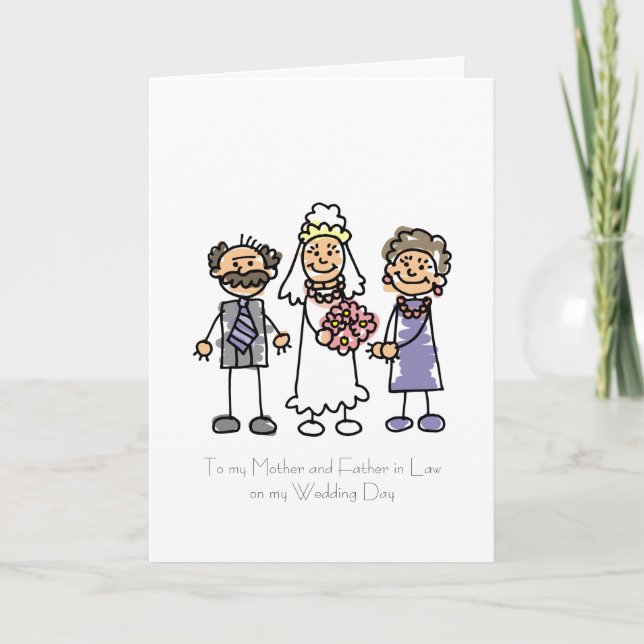 Mother and Father in Law Poem Card (Front)