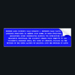 MOTHER AND FATHER'S DAY ORIGINS 1 BUMPER STICKER<br><div class="desc">M AND F DAY ORIGINS</div>