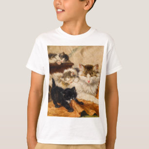 Mother and Her Kittens T-Shirt