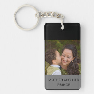 MOTHER AND HER PRINCE KEYCHAIN