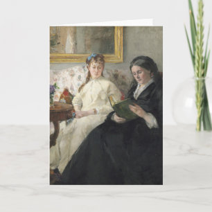Mother and Sister of the Artist   Berthe Morisot Card
