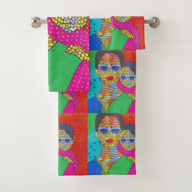 Mother and Son Bath Towel Set (Insitu)