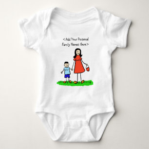Mother and Son Custom Family Mommy and Me Shirt