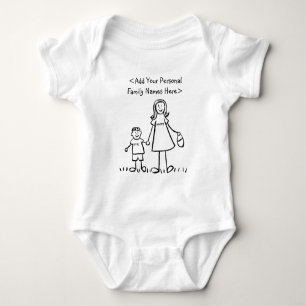 Mother and Son Custom Family Mommy and Me Shirt