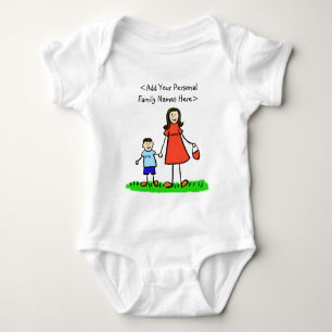Mother and Son Custom Family Mommy and Me Shirt