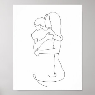 Mother and Son Print, Mother and Son Gift, Mother Poster