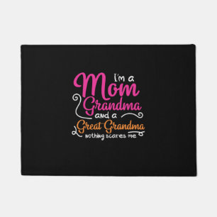 Mother Art A Mom And A Great Grandma Doormat