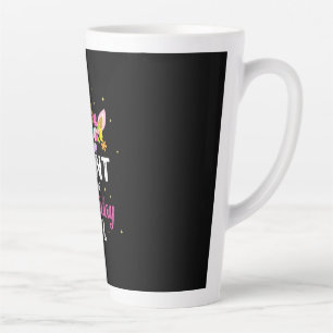 Mother Art Aunt Of The Birthday Girl Birthday Latte Mug
