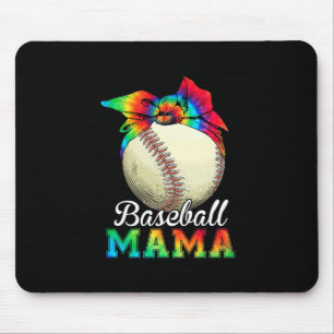 Mother Art Baseball Mama Birthday Mouse Pad