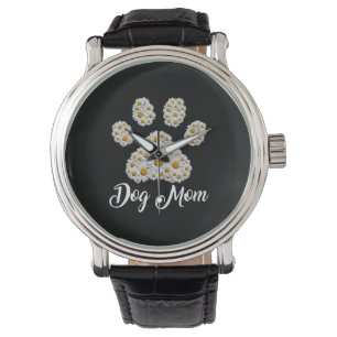 Mother Art Best Dog Mom Ever Birthday Watch