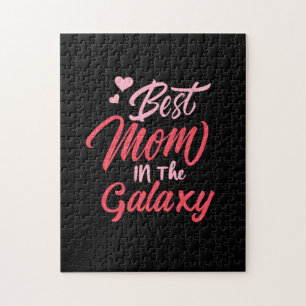 Mother Art Best Mom In The Galaxy Jigsaw Puzzle