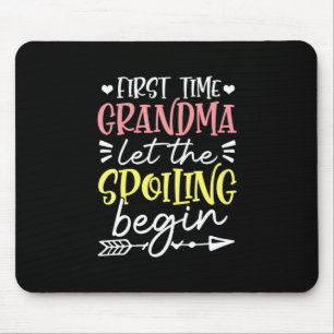 Mother Art First Time Grandma Birthday Mouse Pad