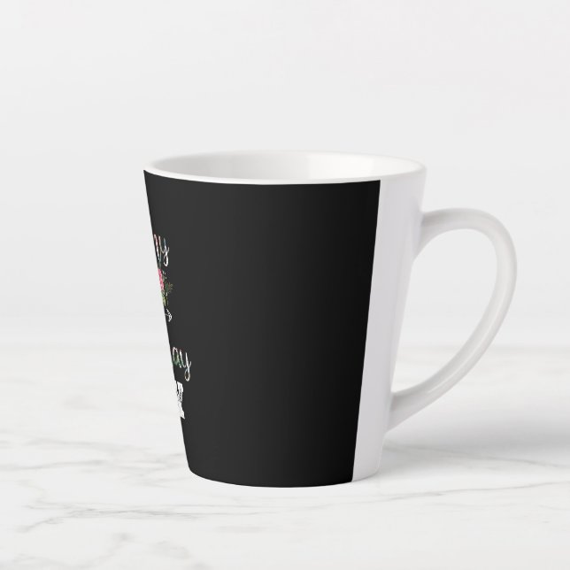 Mother Art | Granny Of A Birthday Boy Birthday Latte Mug (Right)