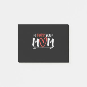 Mother Art I Love You Mommy Post-it Notes