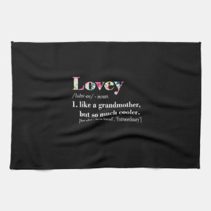 Mother Art   Lovey Like Grandmother But So Much Kitchen Towel