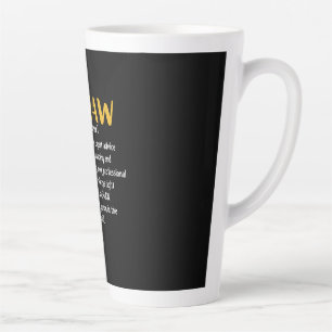 Mother Art Memaw Definition Latte Mug
