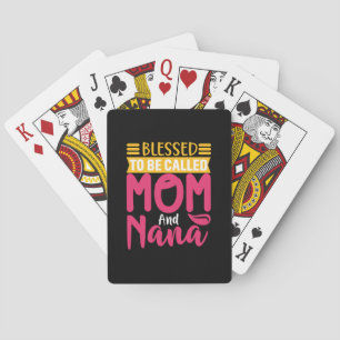 Mother Art Mom And Nana Playing Cards
