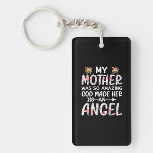 Mother Art My Mother An Angel Keychain