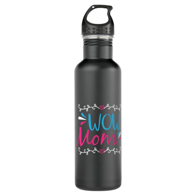 Mother Art Wow Mom 710 Ml Water Bottle (Front)