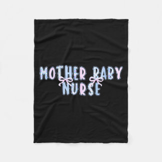 Mother Baby Nurse Postpartum Mom Nursing Fleece Blanket