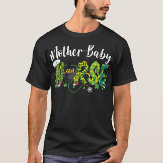 Mother Baby Nurse St Patrick's Day 2023 Women Girl T-Shirt