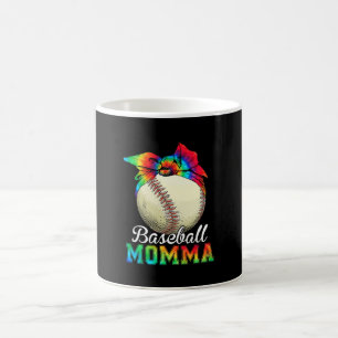 Mother Baseball Momma Birthday Coffee Mug